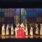 Sister Act broadway set rental ---- stained glass wall and Church --- Stagecraft Theatrical 800-499-1504