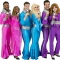 Rental Costumes for Mamma Mia - Unisex Colored Finale Rental Costumes -