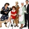Rental Costumes for Annie - Mrs. Hannigan, Annie in her iconic red dress, Grace Farrell, Oliver 'Daddy” Warbucks, Warbucks' household staff, the butler Drake