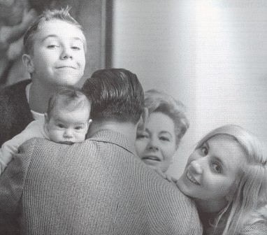 Frank Loesser with his family